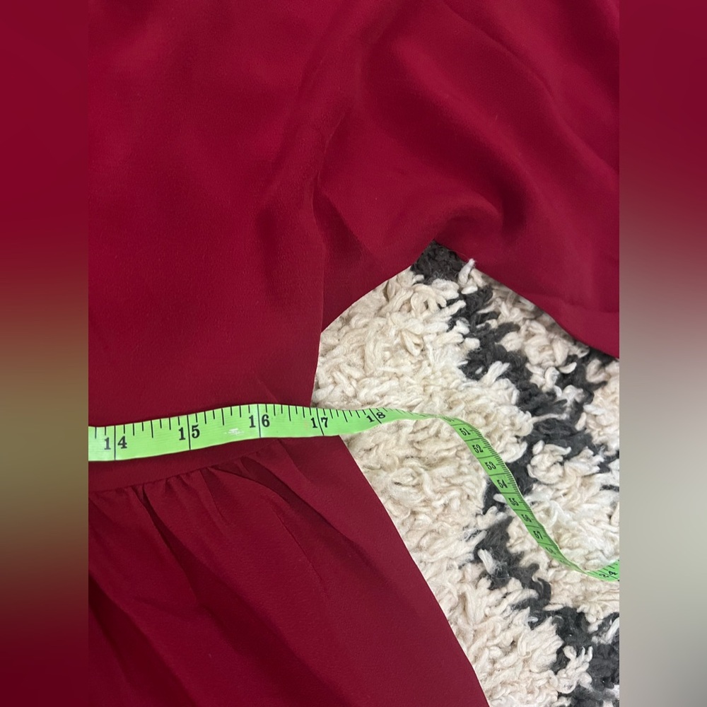 NWOT Storia Burgandy maxi dress size small - Picture 4 of 7